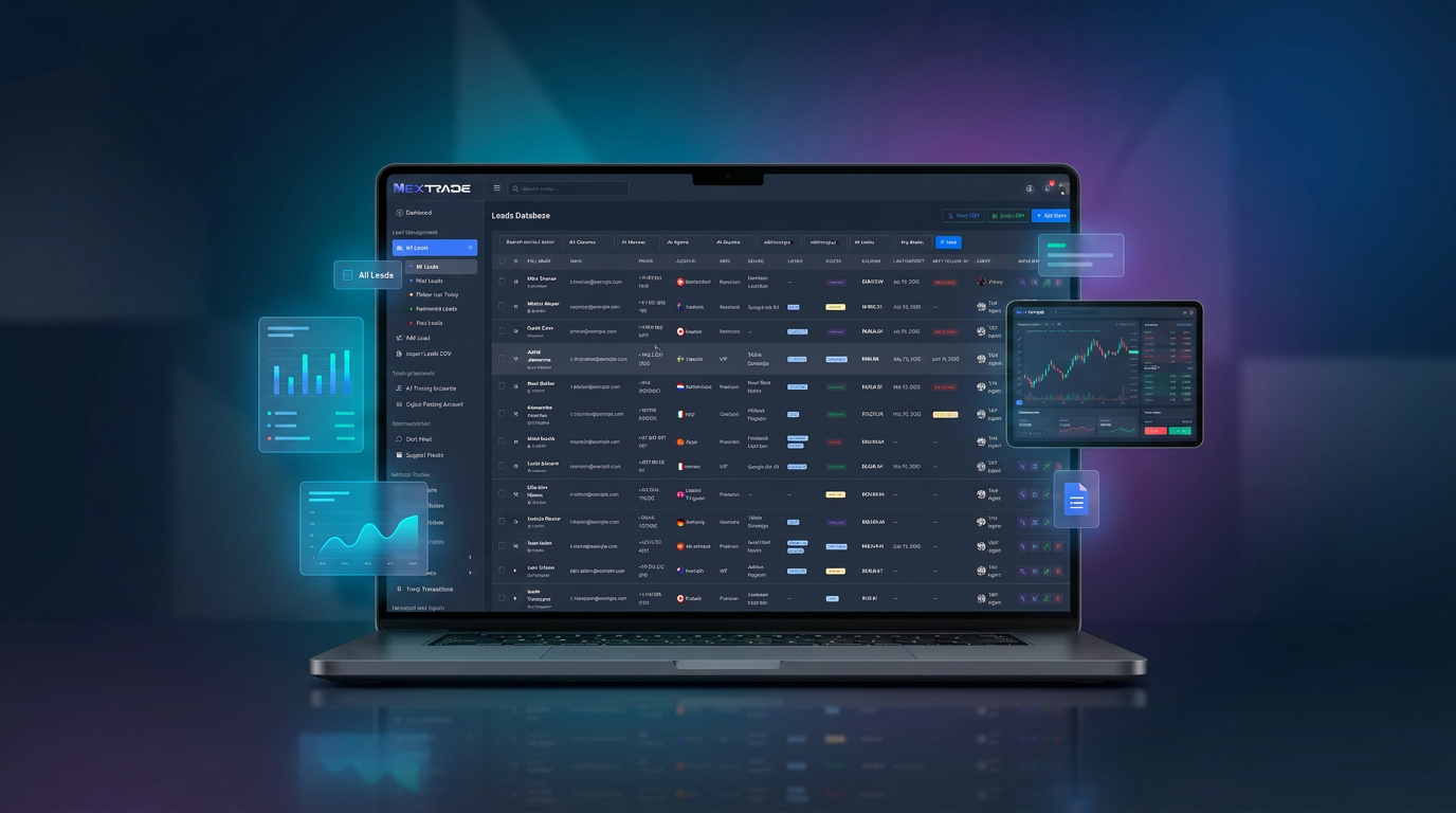 Nextrade White Label Broker CRM Lead Management CRM